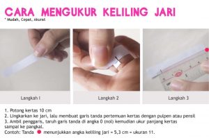 Menentukan Ukuran Cincin  Couple Shop