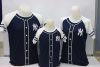 baju couple Family berwarna Biru Baseball