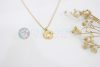 Kalung Single Gold Plated kalung abjad C