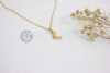 Kalung Single Gold Plated kalung abjad L